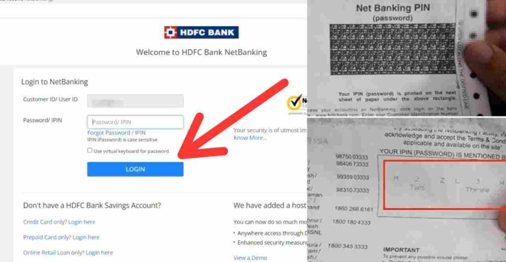 HDFC-NetBanking-Registration